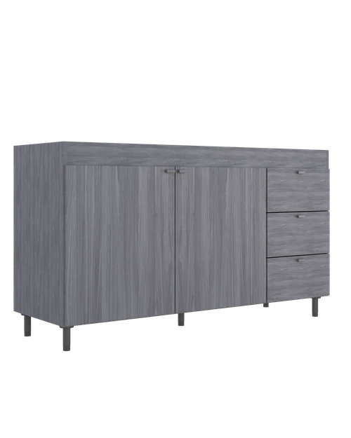 BAJO MESADA ORLANDI 4016 1.40 3C 2P JACARANDA